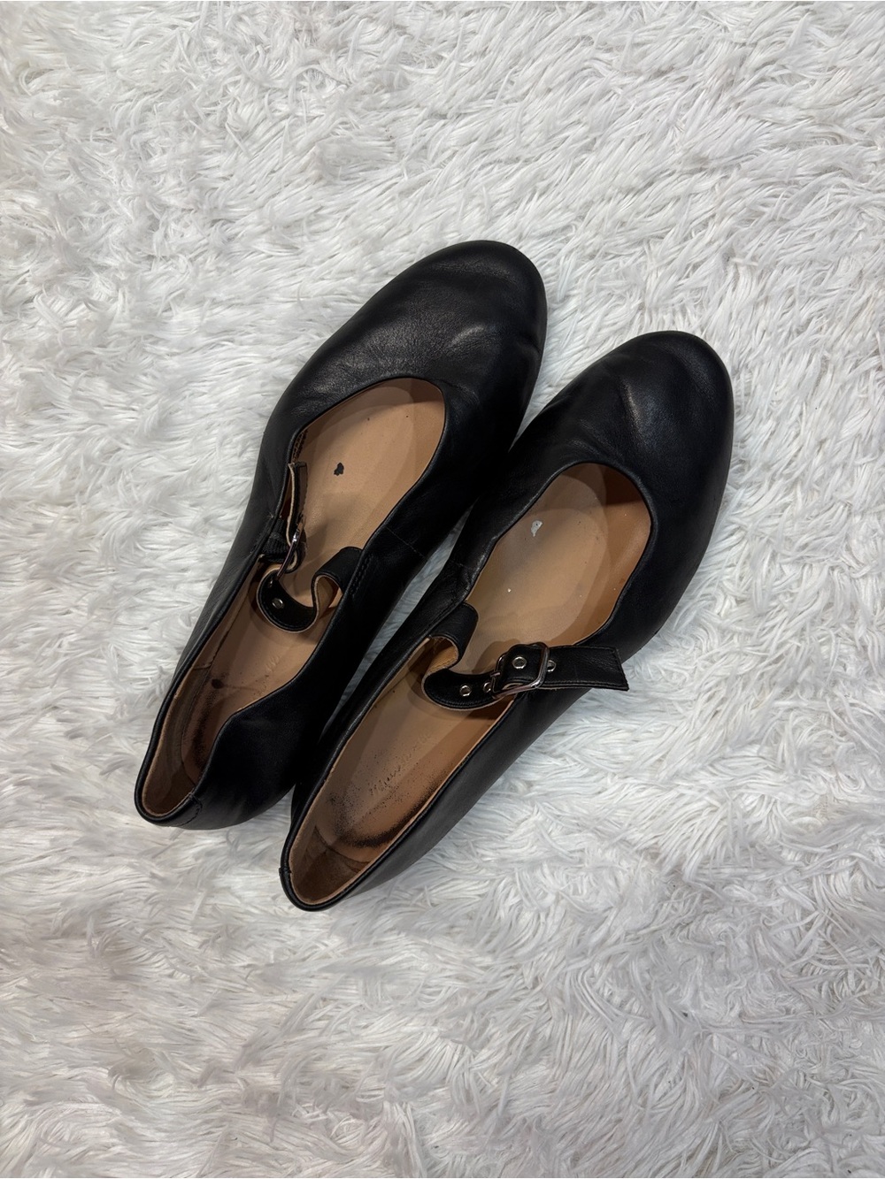 Madewell The Remy Mary Jane Flat Black - Picture 2 of 8
